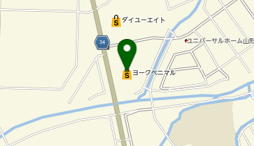 不二家 ヨークベニマル新庄下田店の地図画像