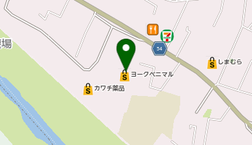 不二家 ヨークベニマル若林店の地図画像