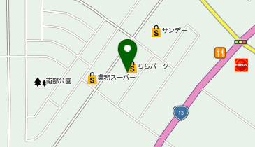 不二家 ヨークベニマルららパーク天童店の地図画像