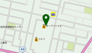 不二家 ヨークベニマル角田店の地図画像