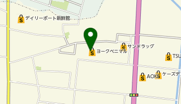 不二家 ヨークベニマル名取バイパス店の地図画像