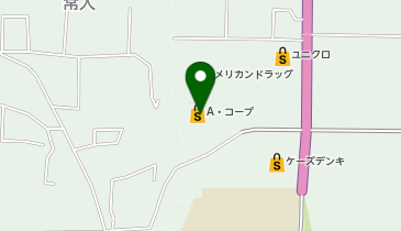 不二家 A・コープファーマーズうえだ店の地図画像