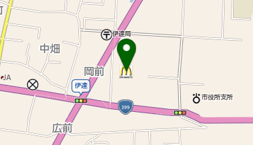 不二家 ヨークベニマル伊達店の地図画像