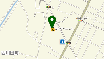 不二家 ヨークベニマル西川田店の地図画像