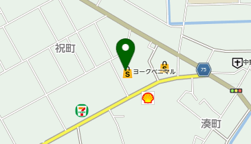 不二家 ヨークベニマル栃木祝町店の地図画像