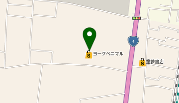 不二家 ヨークベニマル石橋店の地図画像