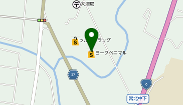 不二家 ヨークベニマル大津店の地図画像