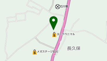 不二家 ヨークベニマルメガステージ石川店の地図画像