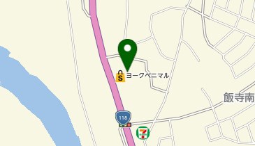 不二家 ヨークベニマル飯寺店の地図画像
