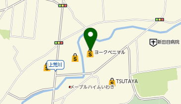不二家 ヨークベニマル新上荒川店の地図画像
