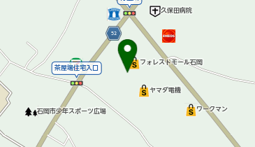 不二家 ヨークベニマル石岡西店の地図画像