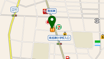 不二家 川崎南加瀬店の地図画像