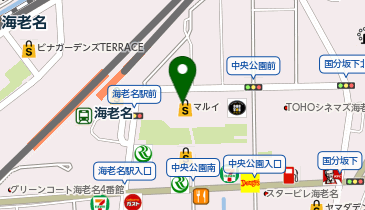 不二家 ペコちゃんmilkyドーナツ ビナウォーク海老名店の地図画像