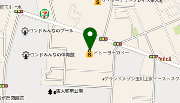 不二家 リコパ東大和店の地図画像