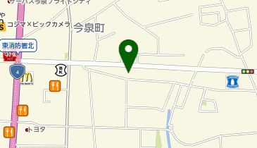 不二家 宇都宮泉が丘店の地図画像