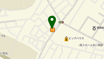 不二家 函館美原3丁目店の地図画像