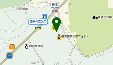 不二家 四季の森フォレオ店の地図画像