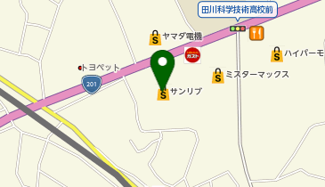 不二家 サンリブ田川店の地図画像