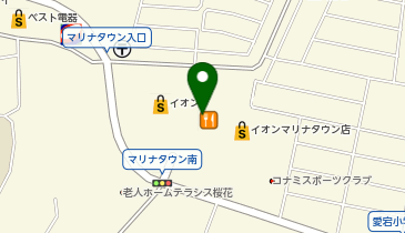 不二家 マリナタウン店の地図画像