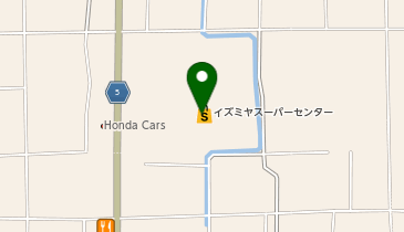 不二家 イズミヤ広陵店の地図画像