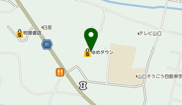 不二家 ゆめタウン山口店【閉店】の地図画像