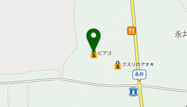 不二家 ピアゴ菰野店の地図画像