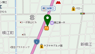 不二家 グルメ館東鯖江店の地図画像