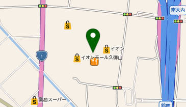 不二家 イオンモール久御山店の地図画像