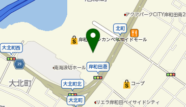 不二家 岸和田カンカン店の地図画像
