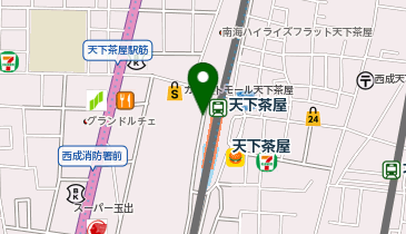 不二家 南海天下茶屋店の地図画像