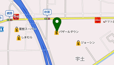 不二家 NEWS篠山店の地図画像