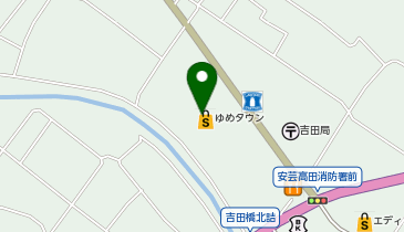 不二家 ゆめタウン吉田店の地図画像