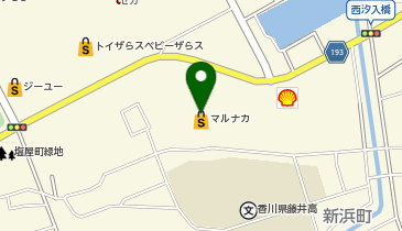 不二家 パワーシティ丸亀店の地図画像