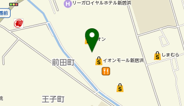 不二家 イオンモール新居浜店の地図画像