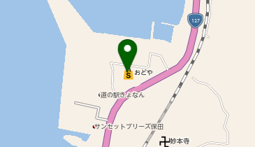 不二家 おどや鋸南店の地図画像