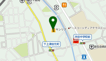 不二家 サンリブ三ケ森店の地図画像