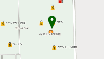 不二家 イオン鈴鹿店の地図画像