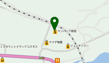 不二家 サンパーク新見店の地図画像
