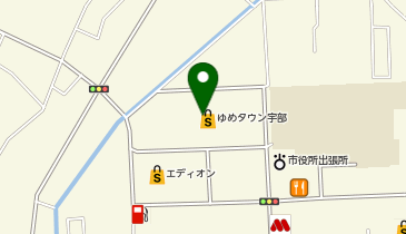 不二家 ゆめタウン宇部店の地図画像