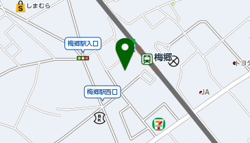 不二家 トップ梅郷駅前店の地図画像