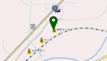 不二家 ゆめマート美作店の地図画像