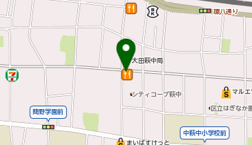 不二家 糀谷店の地図画像