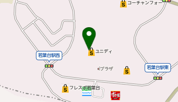 不二家 三和若葉台店の地図画像