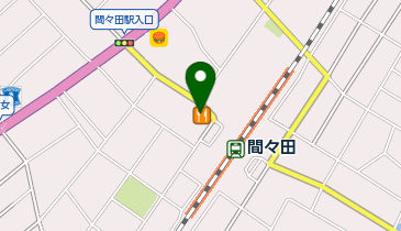 不二家 間々田店の地図画像