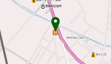 不二家 杉戸店の地図画像