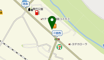 不二家 三雲店の地図画像
