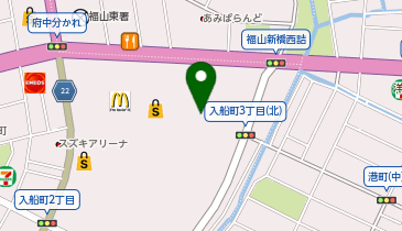 不二家 ゆめタウン福山店の地図画像