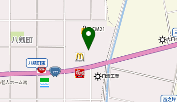 不二家 ピアゴ八剱店の地図画像