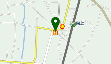 不二家 森上店の地図画像