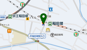 不二家 稲田堤店の地図画像